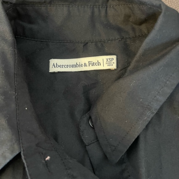 Abercrombie Relaxed Poplin Shirt Dress- NWOT Size XSP - Picture 2 of 3